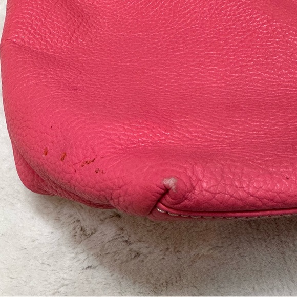 DOONEY & BOURKE Pebble Grain Logo Lock Shoulder Bag Pink - Picture 13 of 16